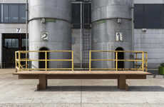 Brutalist Solid Wooden Tables