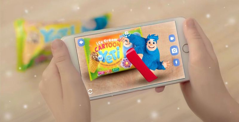 AR Ice Cream Wrappers