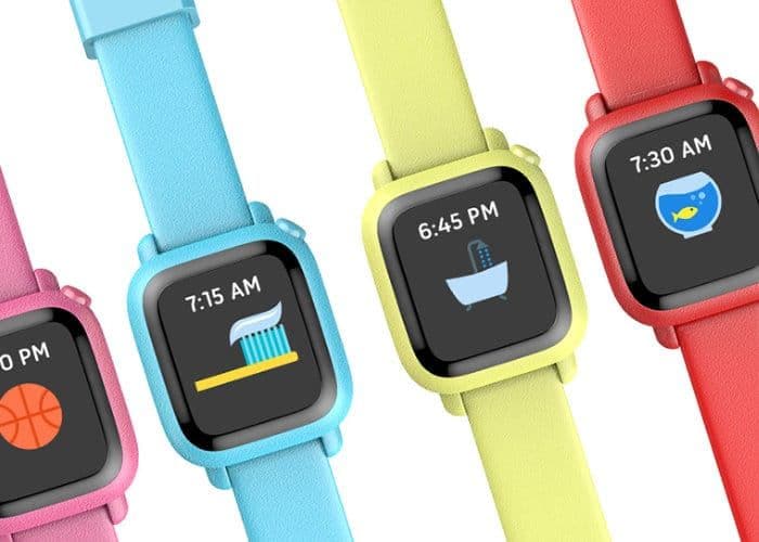 Childhood Routine-Reminding Smartwatches