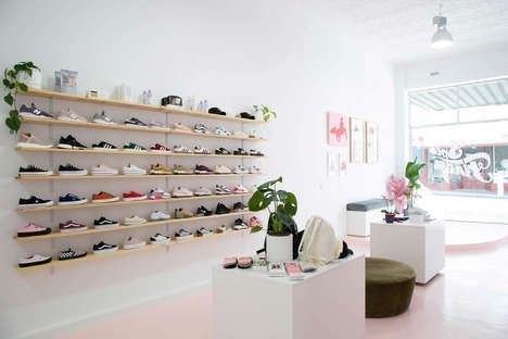 Thoughtfully Accented Sneaker Shops