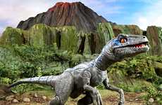Reactive Dinosaur Robots