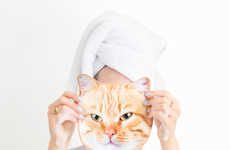 Animal-Printed Face Towels