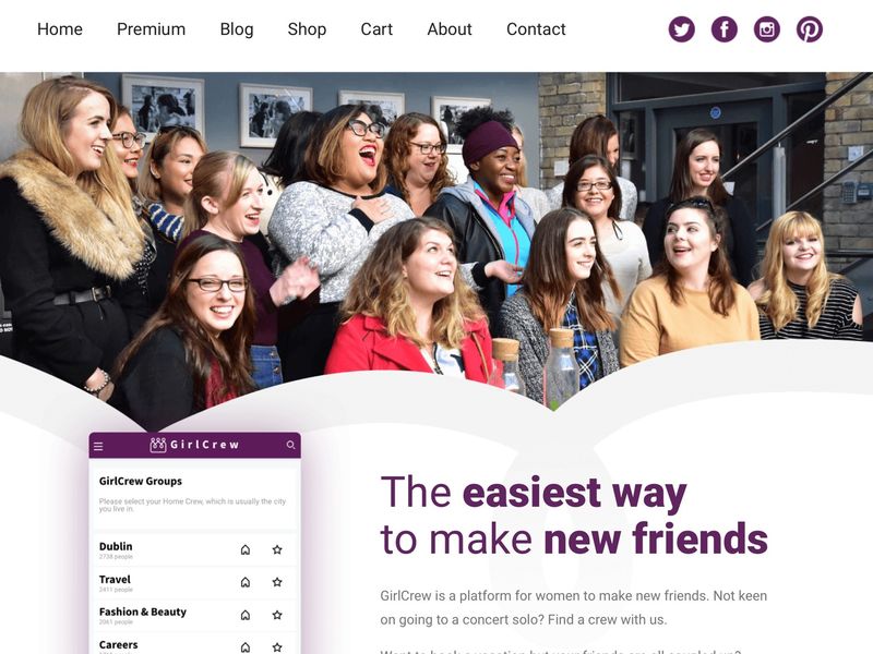 Female Empowerment Social Apps