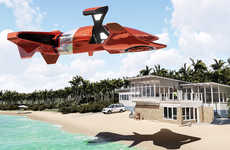 Autonomous Amphibious Jets