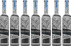 UV-Reactive Vodka Packaging