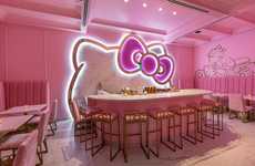 Charming Cartoon Cat Cafes