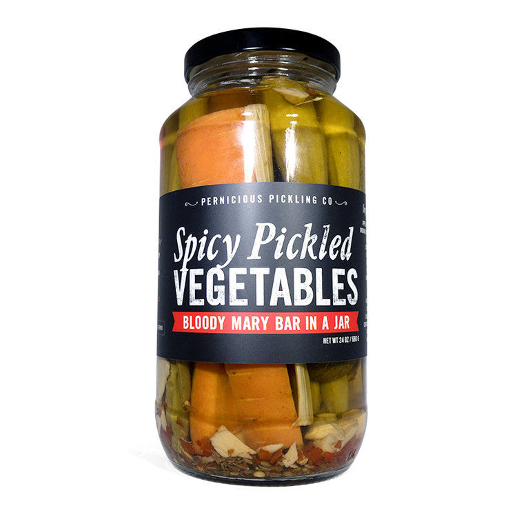 Cocktail-Themed Pickled Vegetables
