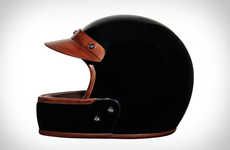 Lux Italian Leather Helmets