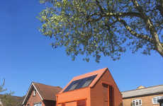 Eco-Friendly Bright Orange Homes