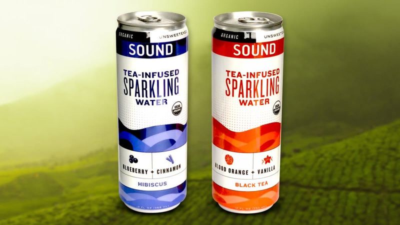 Tea-Infused Carbonated Drinks