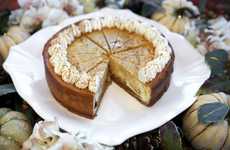 Four-Pound Pumpkin Cheesecakes