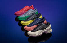 Colorful Designer Footwear Collaborations