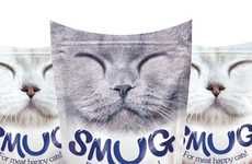 Smiling Feline Food Packaging
