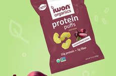 Plant-Based Protein Puffs