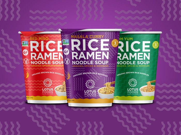 Globally Inspired Noodle Cups