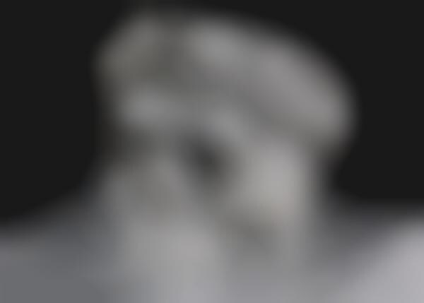 Hand-Sculpted Marble Skulls