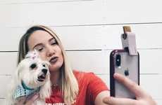 Treat-Wielding Pet Selfie Tools