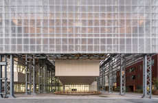 Sculptural Warehouse-Style Art Schools