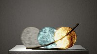 Vinyl Disc-Inspired Lamps Image 8