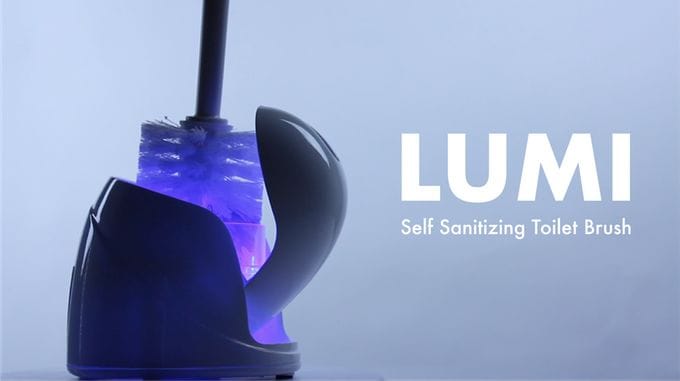 Self-Sanitizing Toilet Brushes