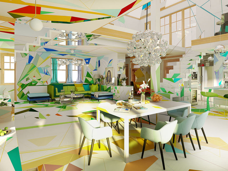 Engaging Impressionist Home Interiors