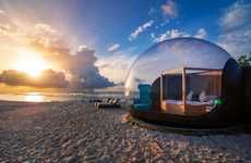 Maldivian Beach Bubble Accommodations