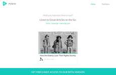 Curated Audio Article Apps