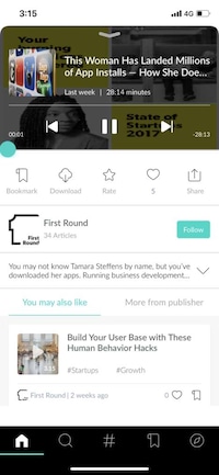 Curated Audio Article Apps Image 4