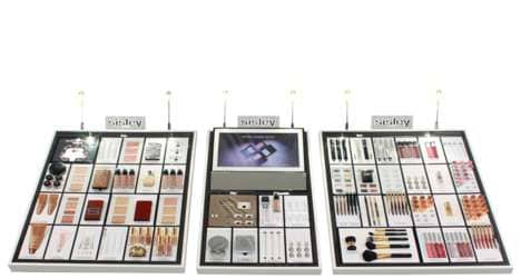 Tech-Savvy Beauty POS Displays