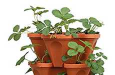 Tiered Strawberry Planters