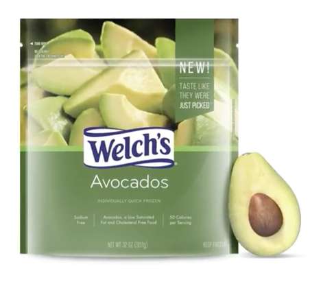 Frozen Avocado Chunks
