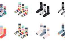 Colorful Three-Piece Sock Sets