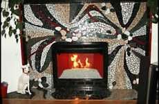 Mosaic Fireplaces