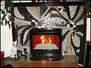 Mosaic Fireplaces