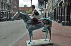 Painted Derby Horses