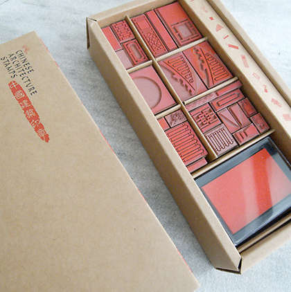 Chinese Architecture Stamps