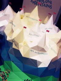 Papercraft Mountain Ranges Image 4