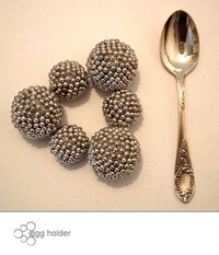 Metallic Pellet Egg Stands Image 2