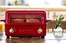 Retro Three-in-One Countertop Cookers
