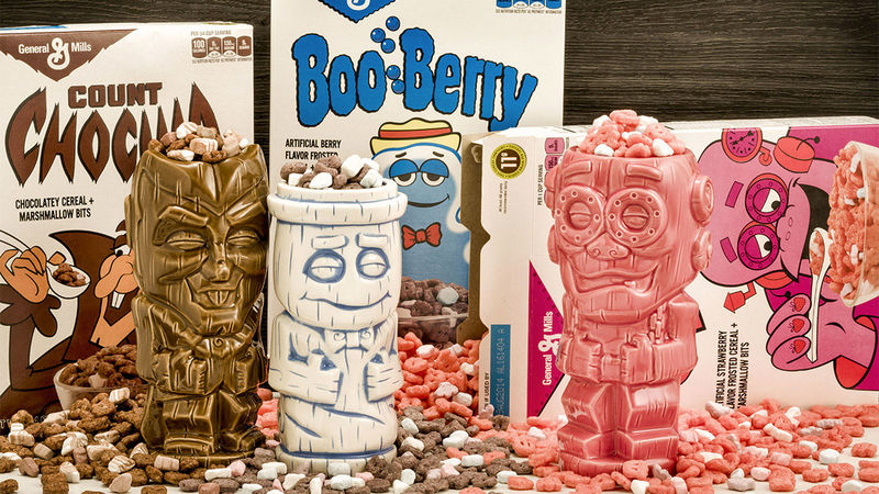 Cereal Monster-Inspired Tiki Mugs