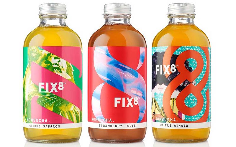 Wellness-Promoting Kombucha Packaging