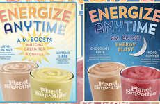 Energy-Boosting Smoothie Menus