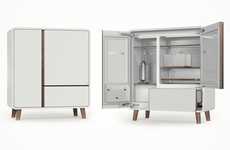 Handsome Hidden Refrigerators