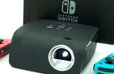 Compact Game Console Projectors