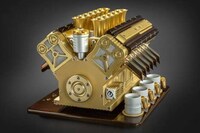 Exquisite Engine-Inspired Espresso Machines Image 3