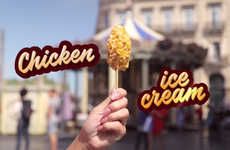 Fried Chicken Ice Creams