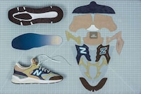 Archival Mesh Casual Sneakers Image 7