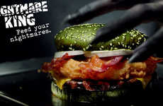 Ghoulishly Green Burgers