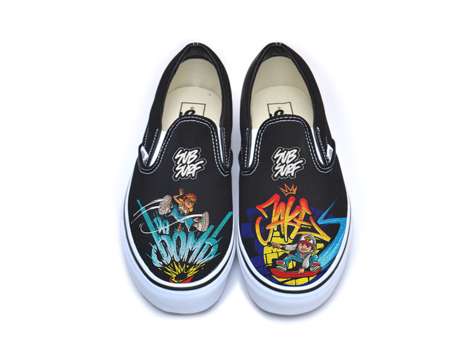 Splashy Slip-On Kicks