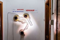 Artistically Curved Wall Lamps Image 2